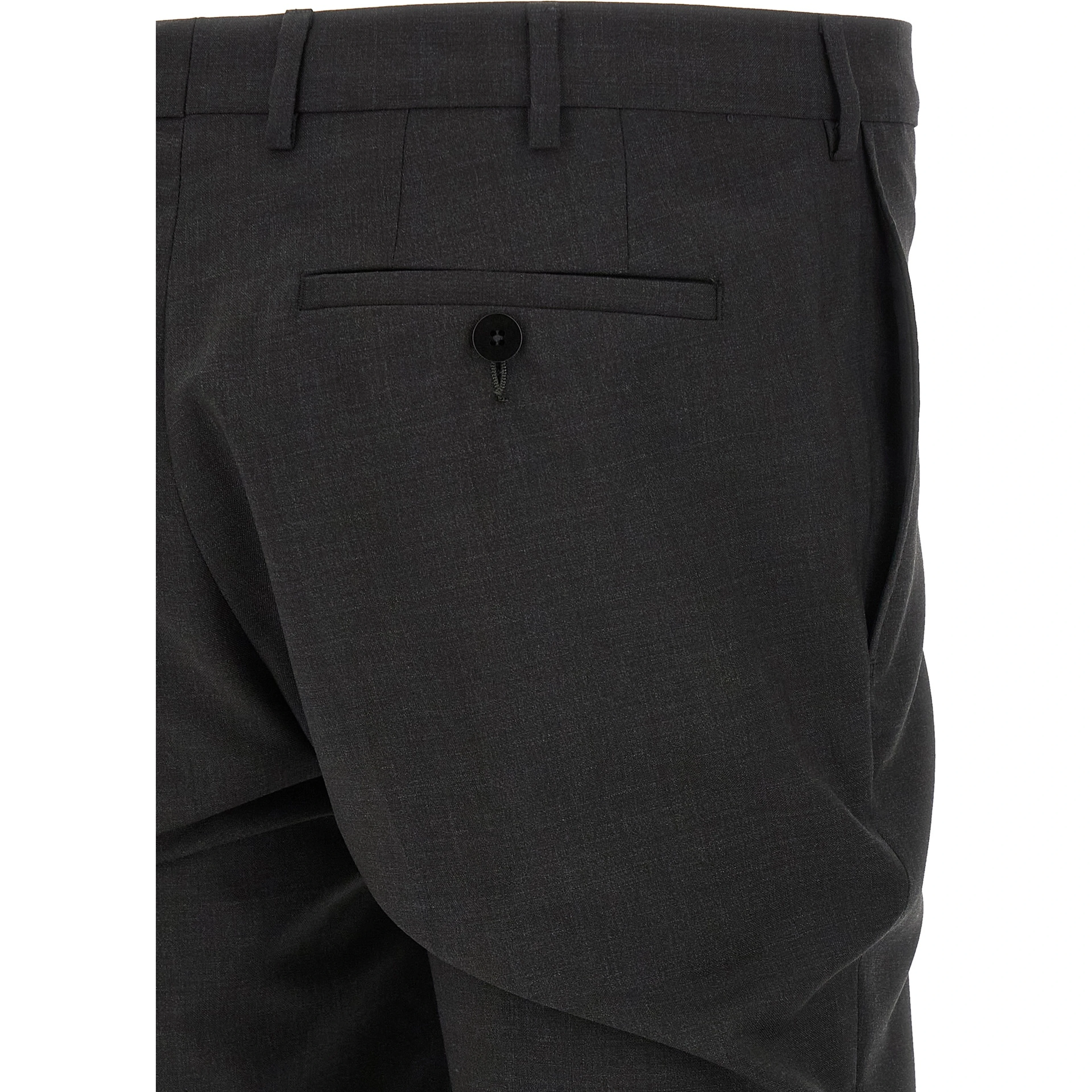 Gray Viscose Two-Piece Suit