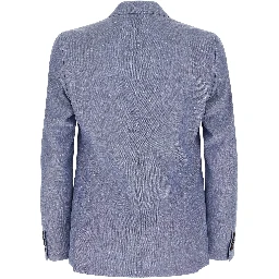 Blue Wool Blazer