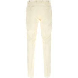 White Wool Two-Piece Suit