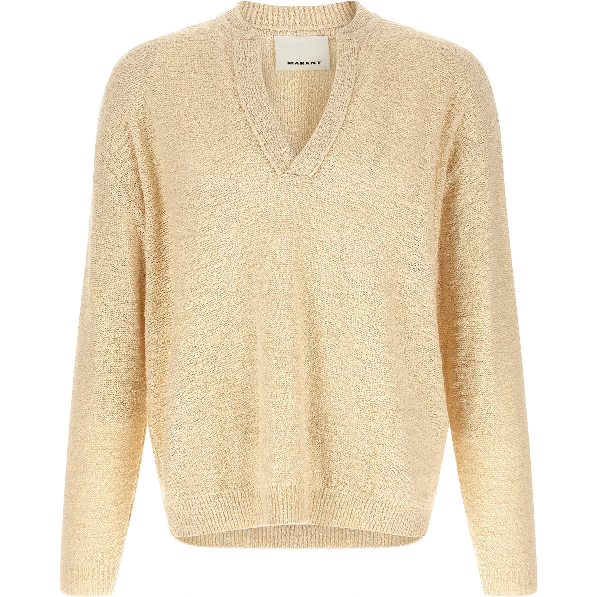 Beige Cotton Cardigan