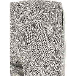 Gray Polyester Two-Piece Suit