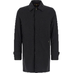 Blue Polyamide Coat