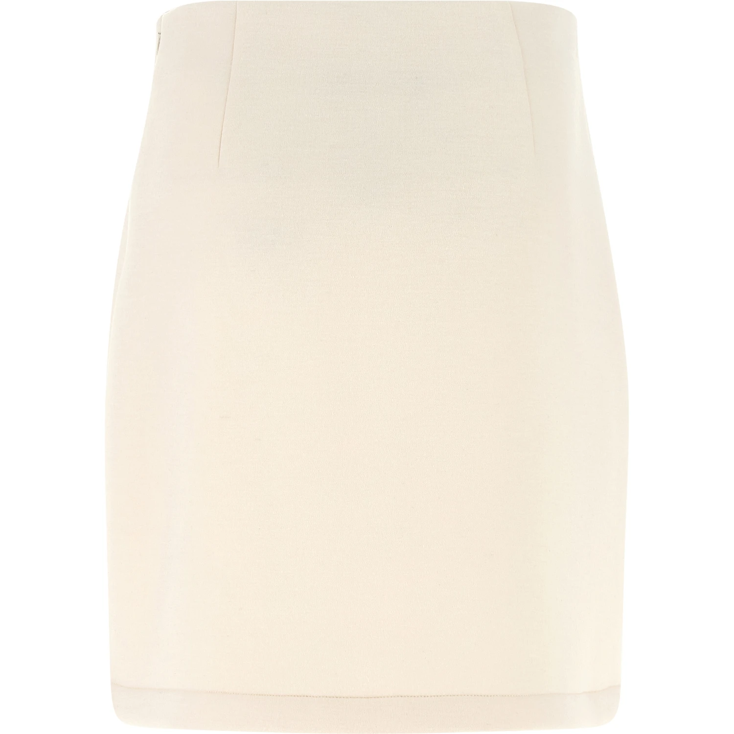 Beige Modal Long Skirt