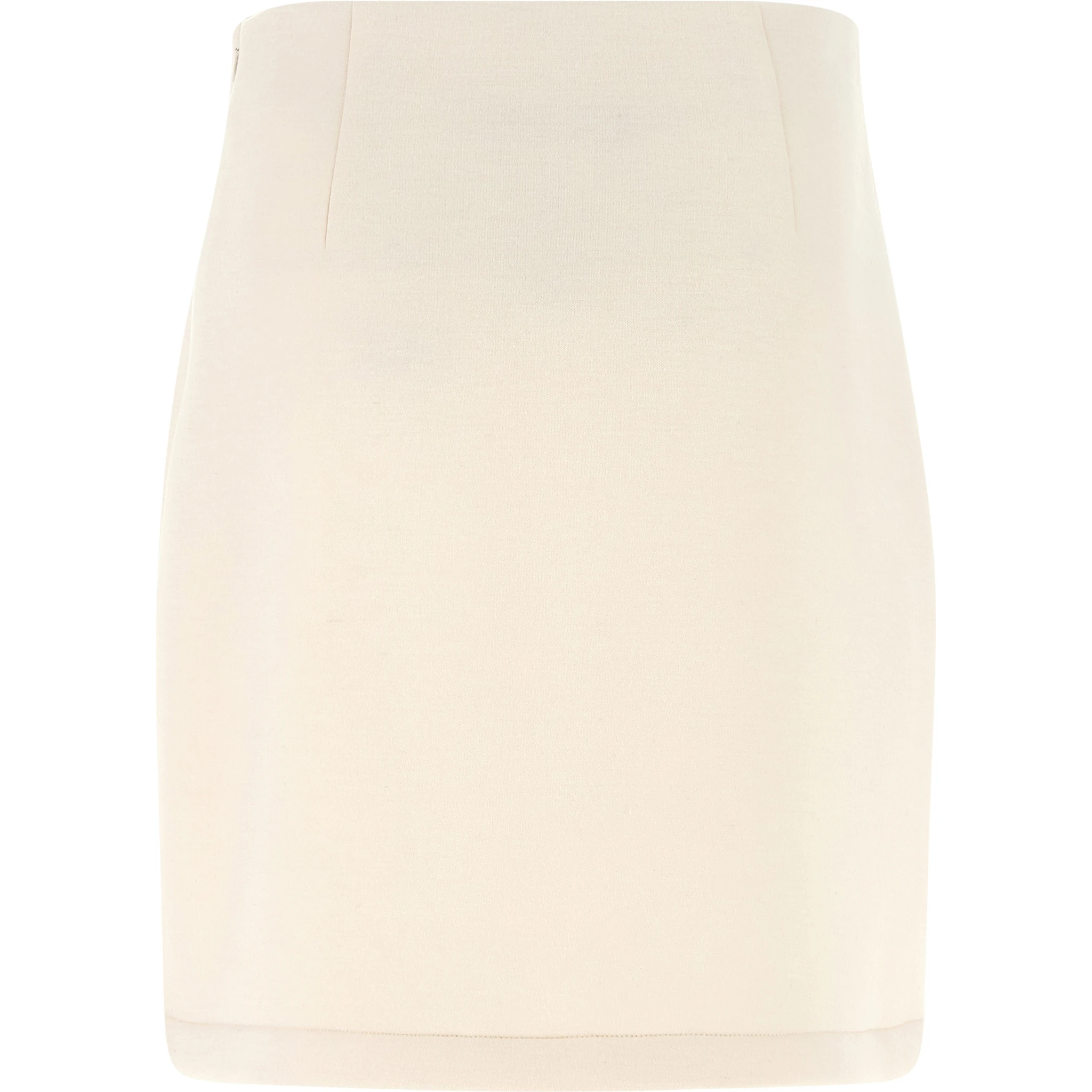 Beige Modal Long Skirt