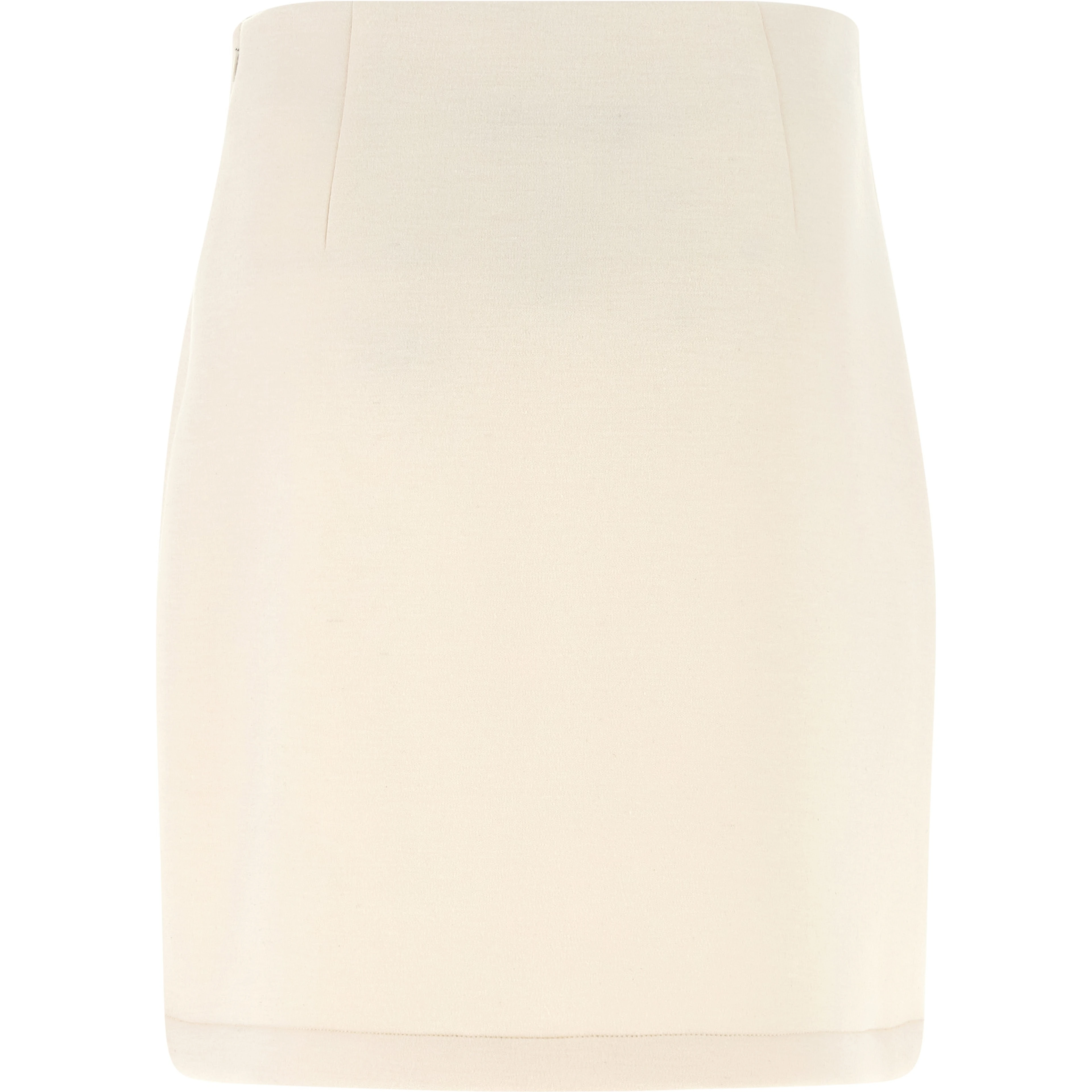 Beige Modal Long Skirt