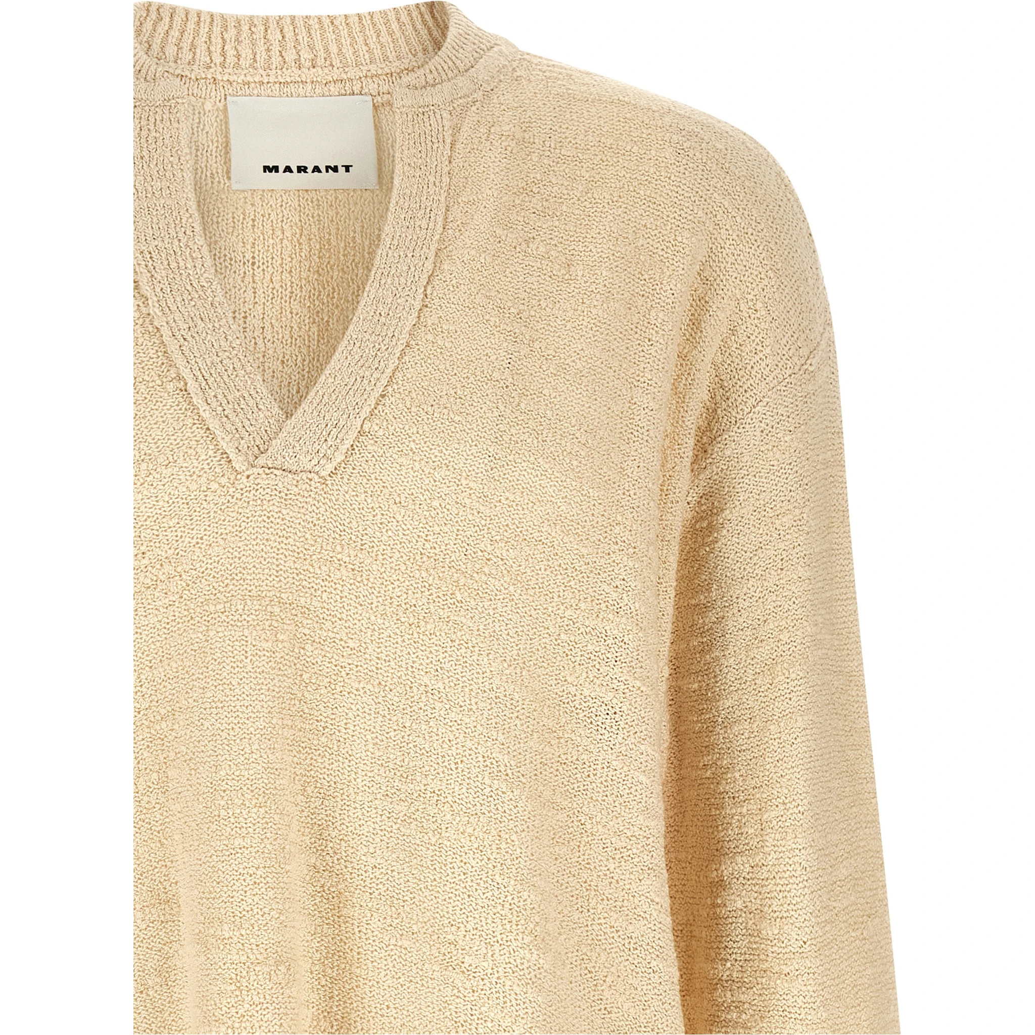 Beige Cotton Cardigan