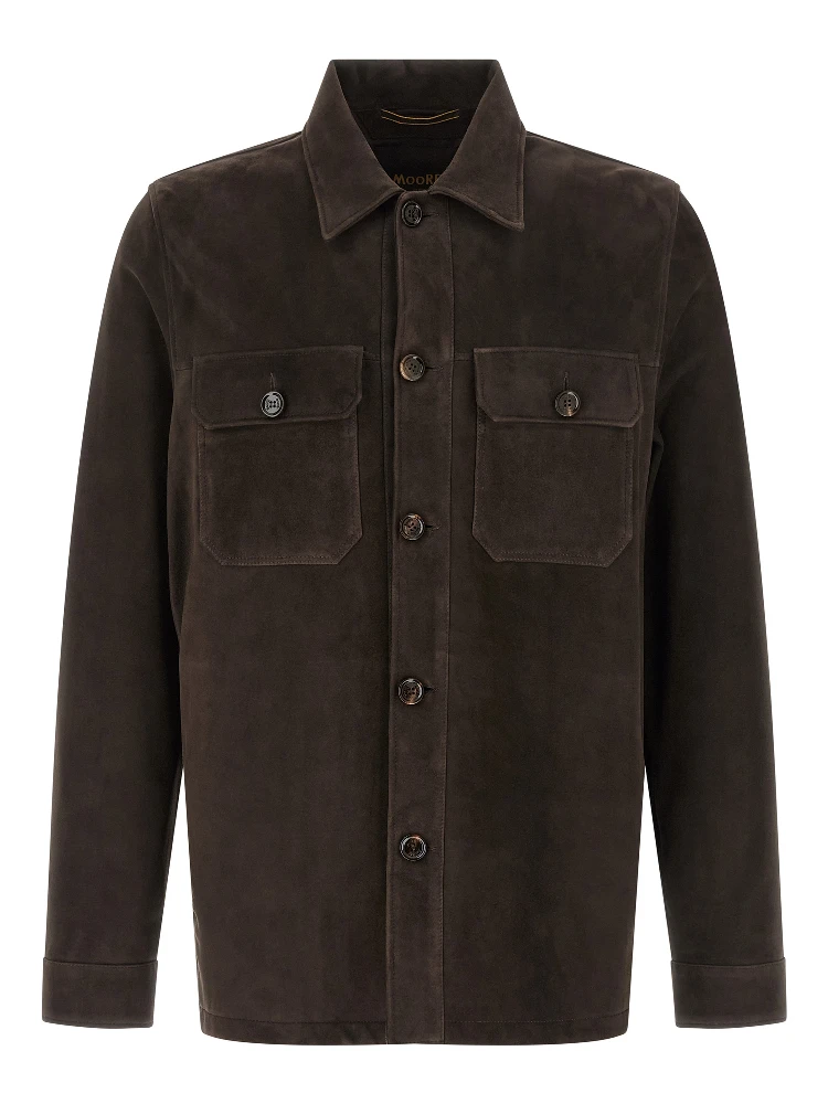 Brown Lamb Leather Leather Jacket
