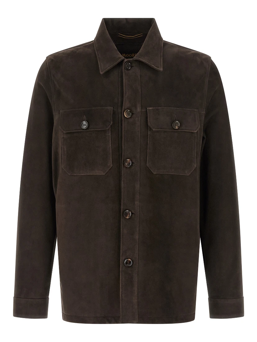 Brown Lamb Leather Leather Jacket
