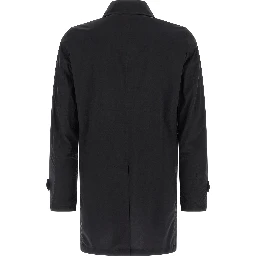 Blue Polyamide Coat