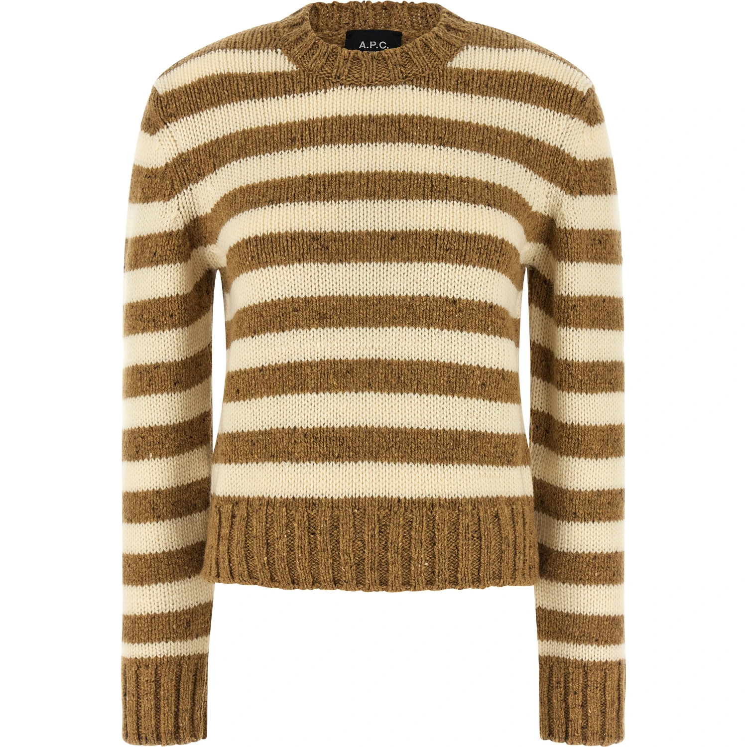 Brown Virgin Wool Cardigan