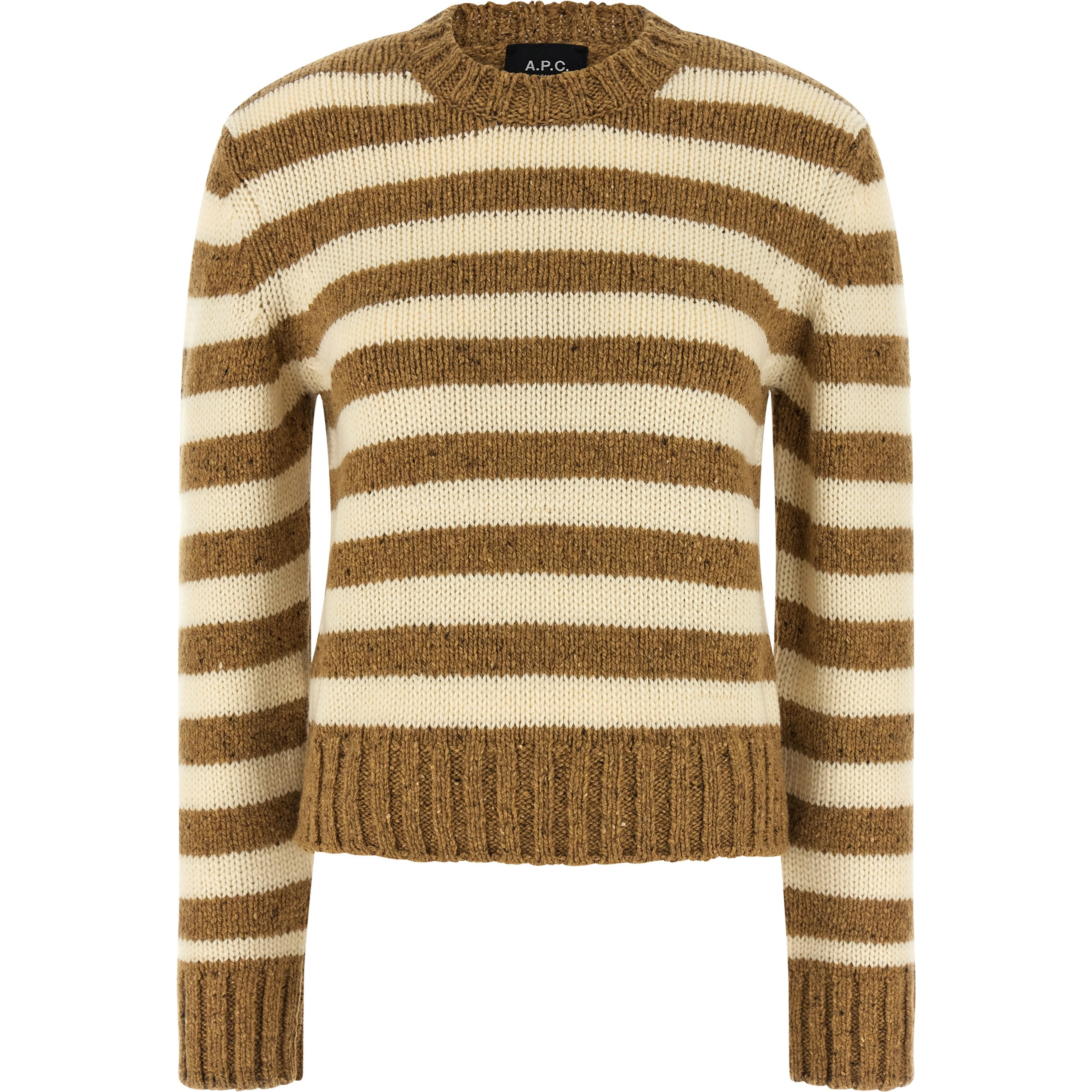 Brown Virgin Wool Cardigan