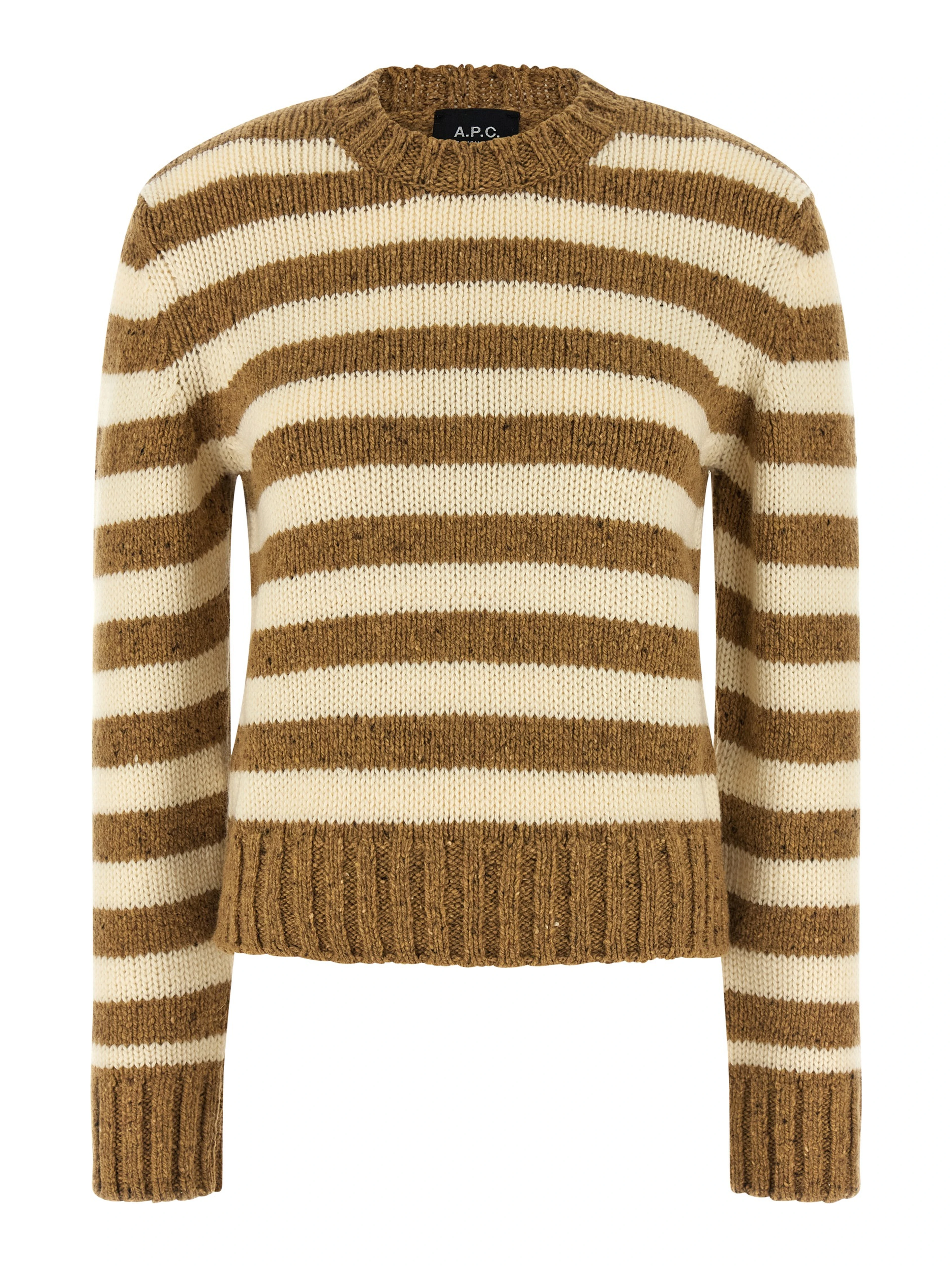 Brown Virgin Wool Cardigan