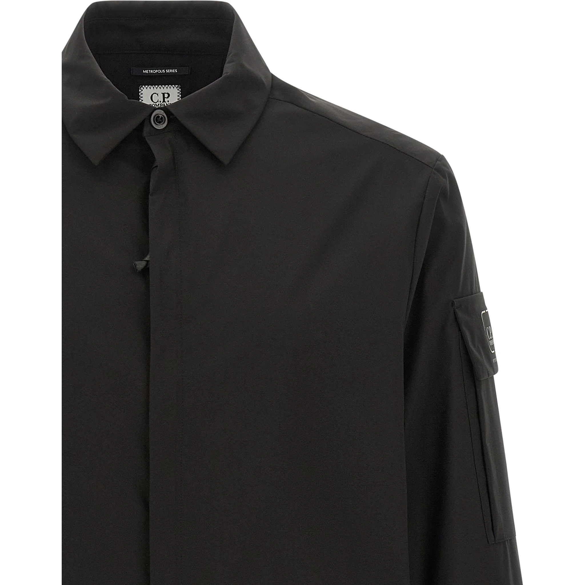 Black Polyester Blouse