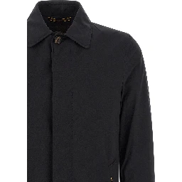 Blue Polyamide Coat
