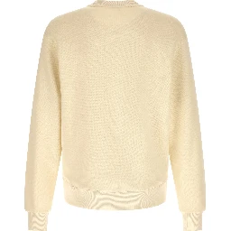 Beige Cotton Sweatshirt