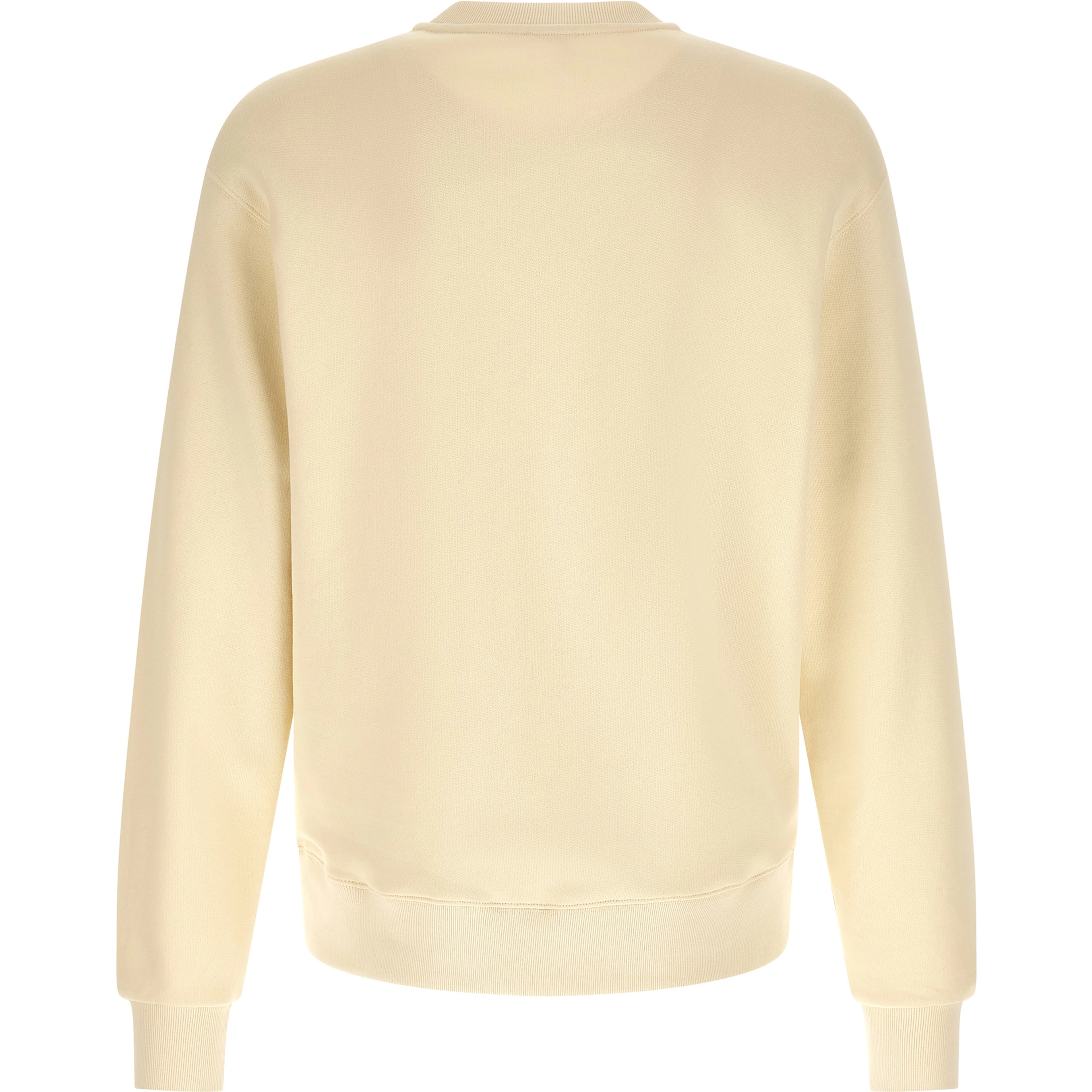 Beige Cotton Sweatshirt