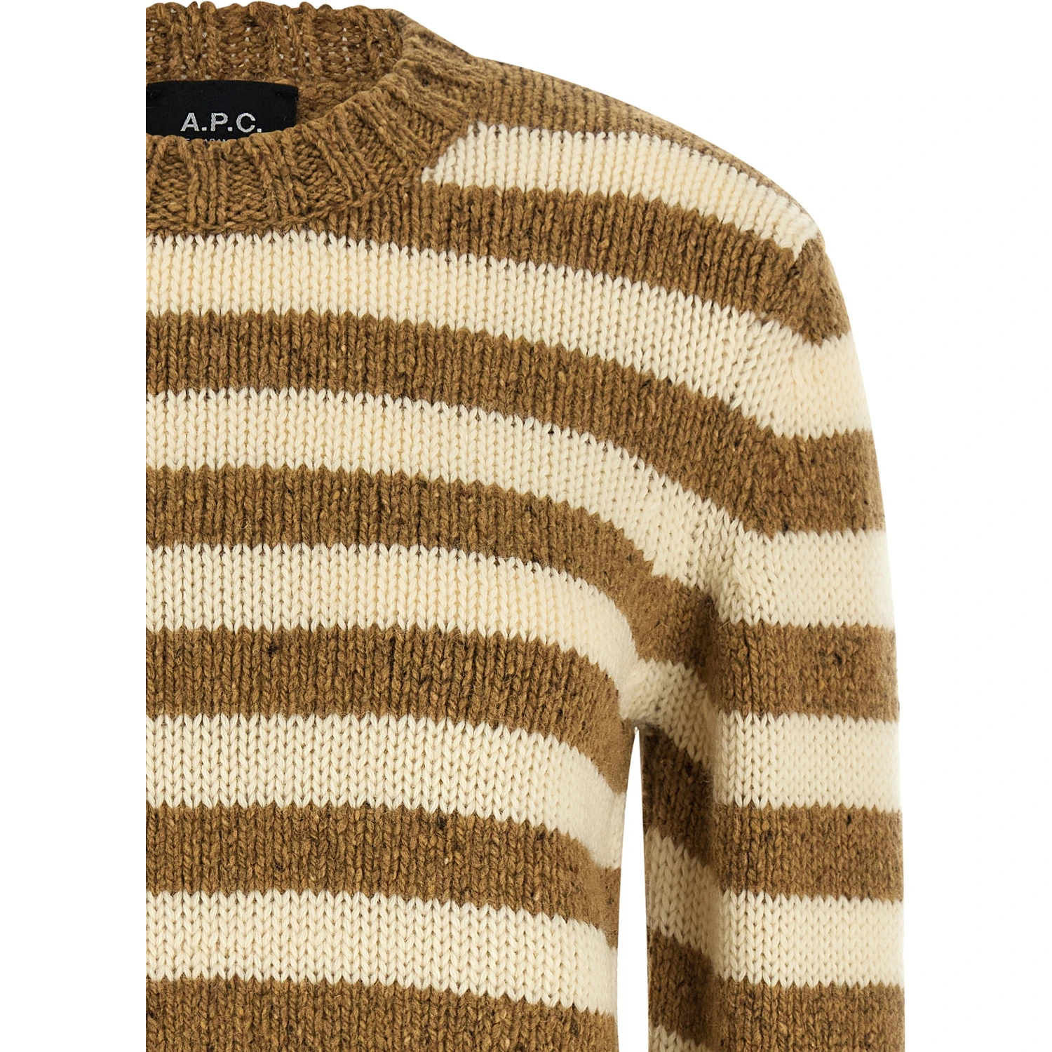 Brown Virgin Wool Cardigan