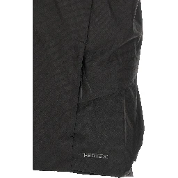 Black Polyamide Sleeveless Jacket