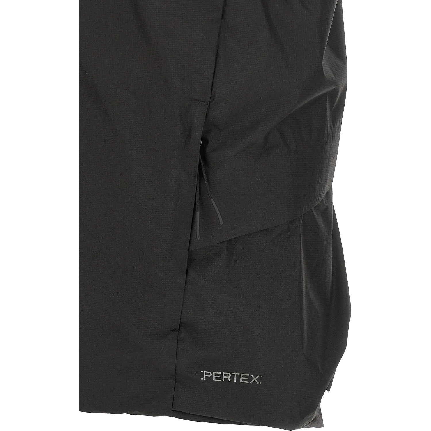 Black Polyamide Sleeveless Jacket