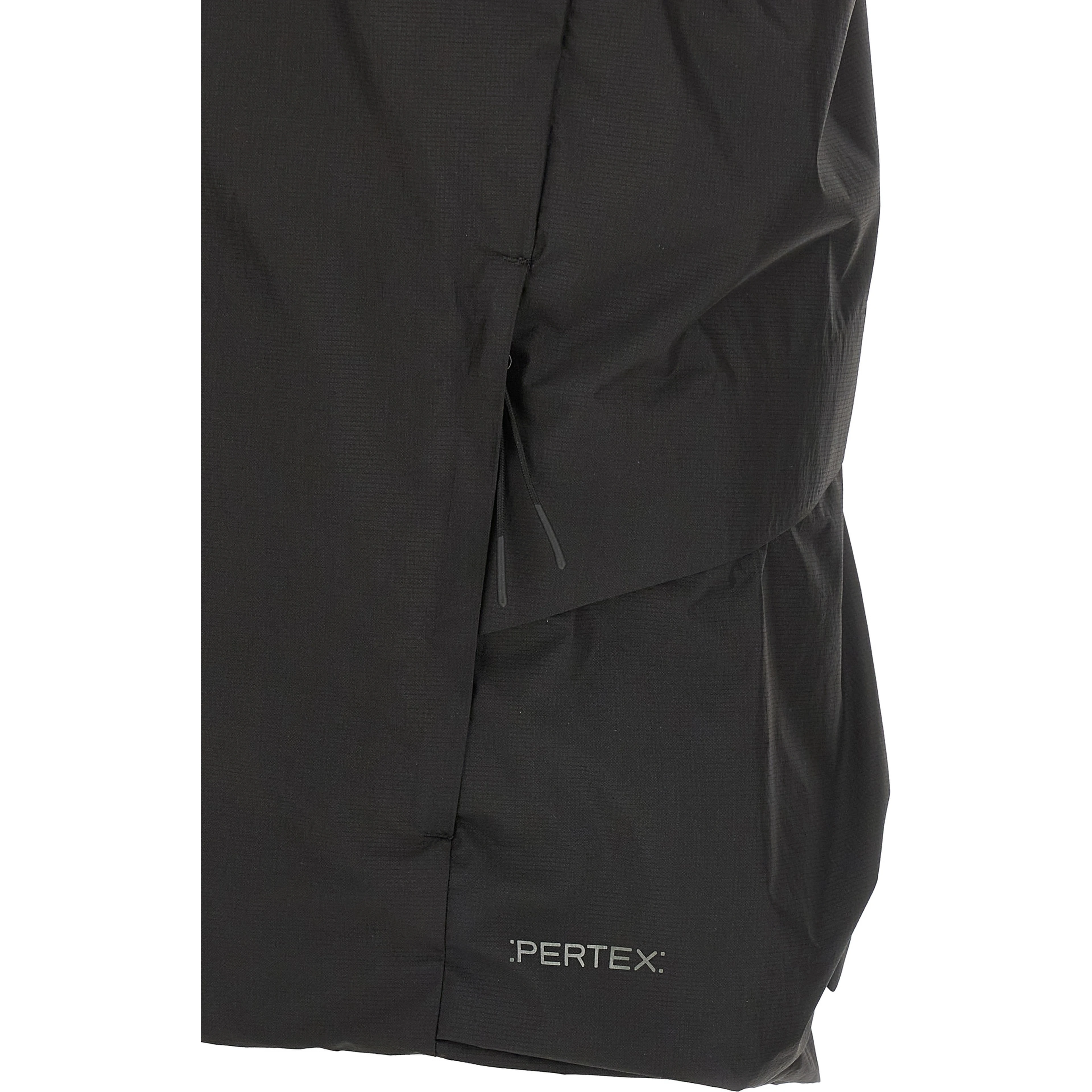 Black Polyamide Sleeveless Jacket