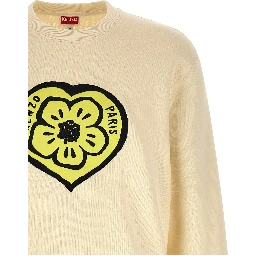 Beige Cotton Sweatshirt