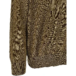 Bicolor Cotton Cardigan