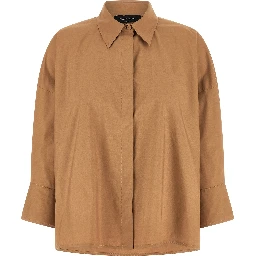 Brown Cotton Blouse