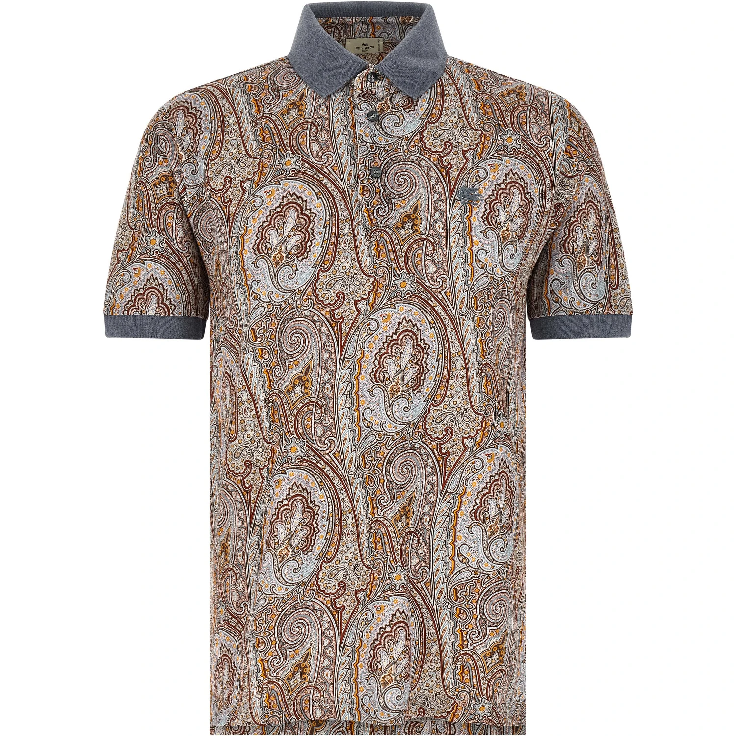 Multicolor Cotton Polo Shirt