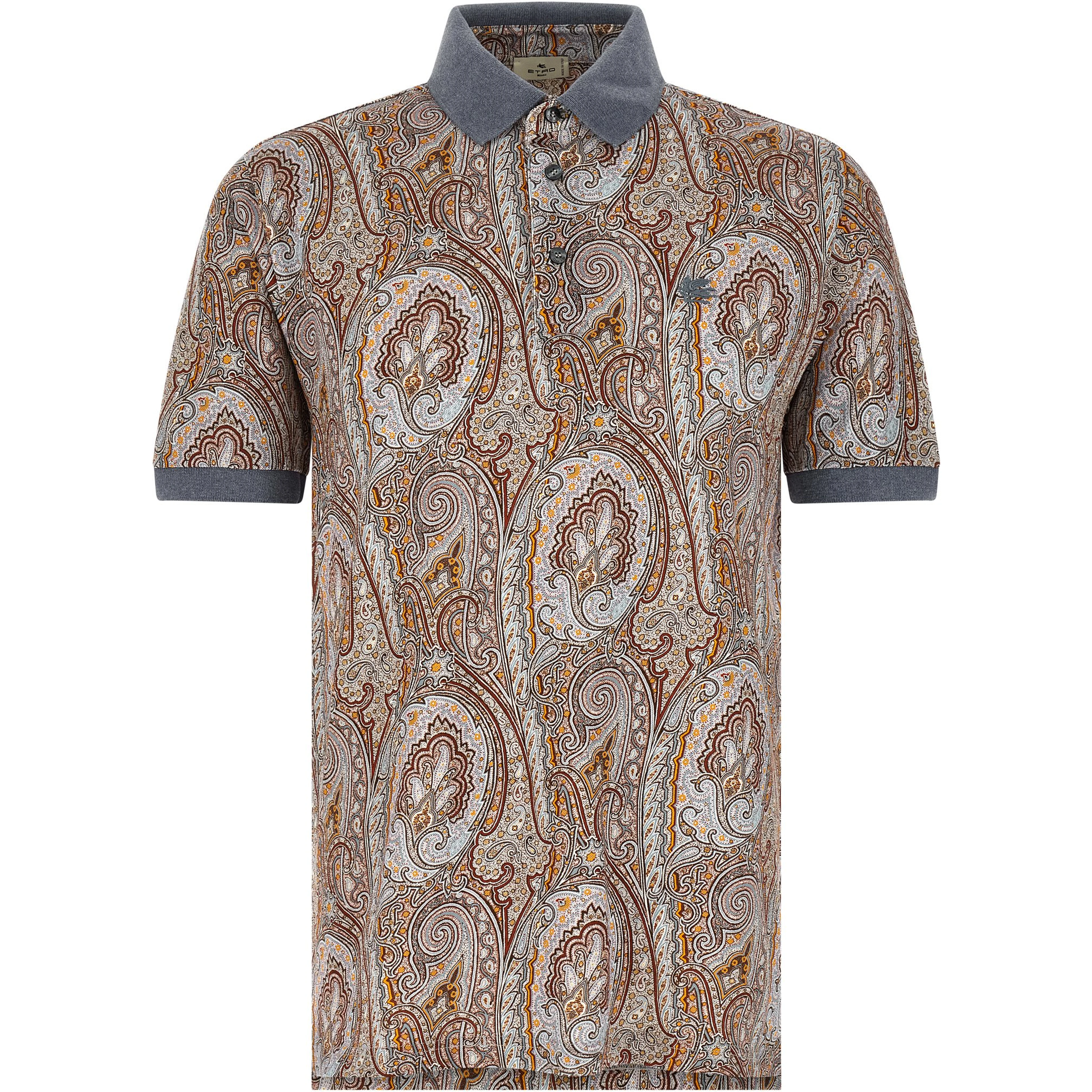 Multicolor Cotton Polo Shirt
