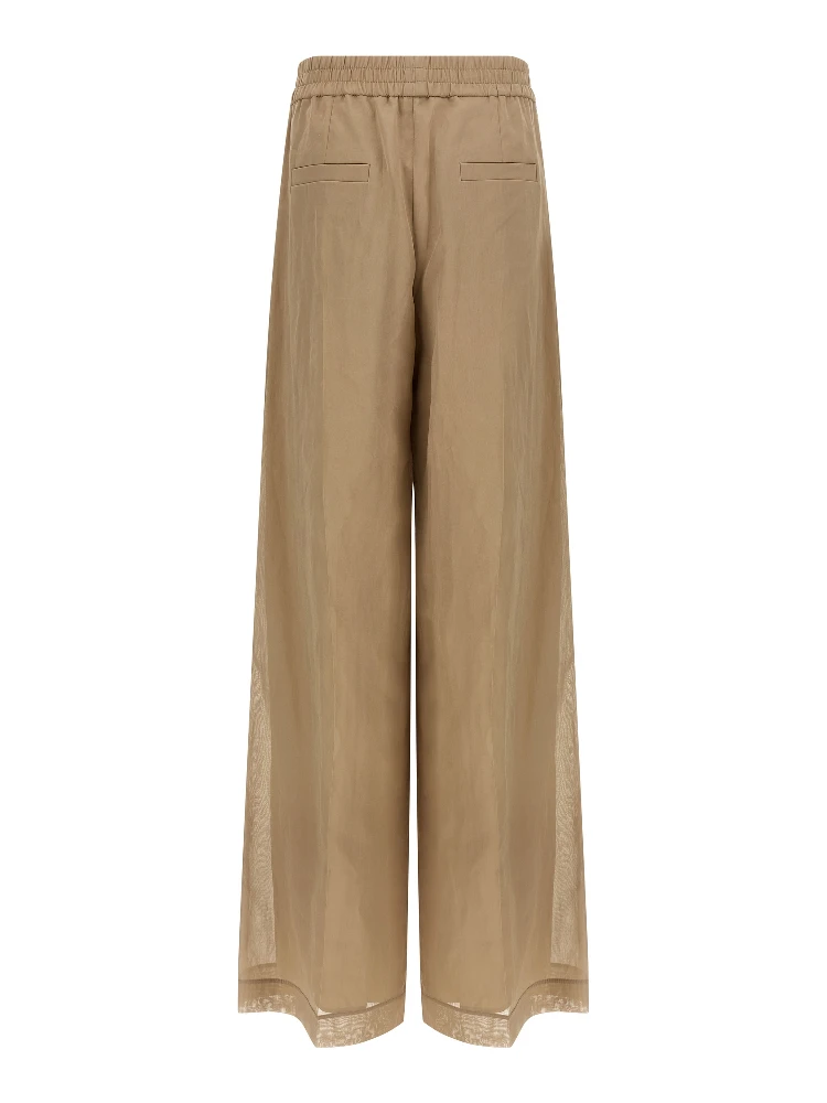 Beige Cotton Casual Pants alternative