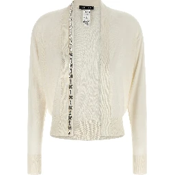 White Cashmere Cardigan