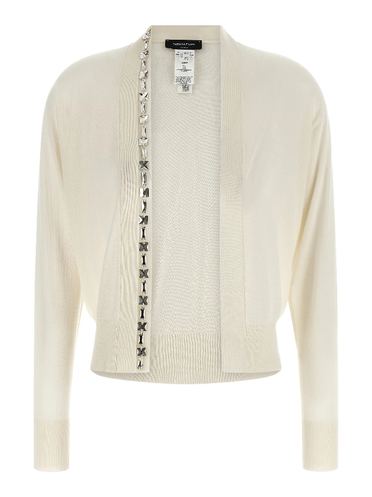 White Cashmere Cardigan