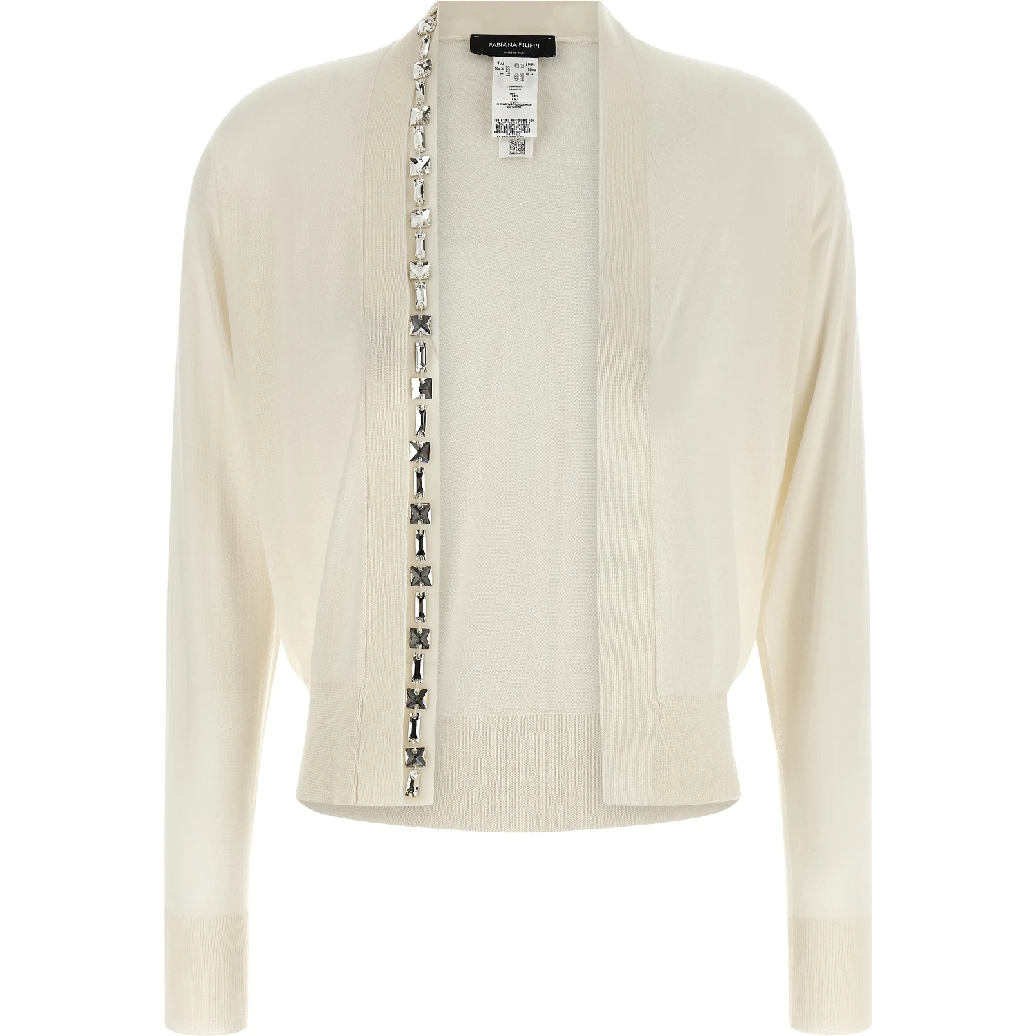 White Cashmere Cardigan