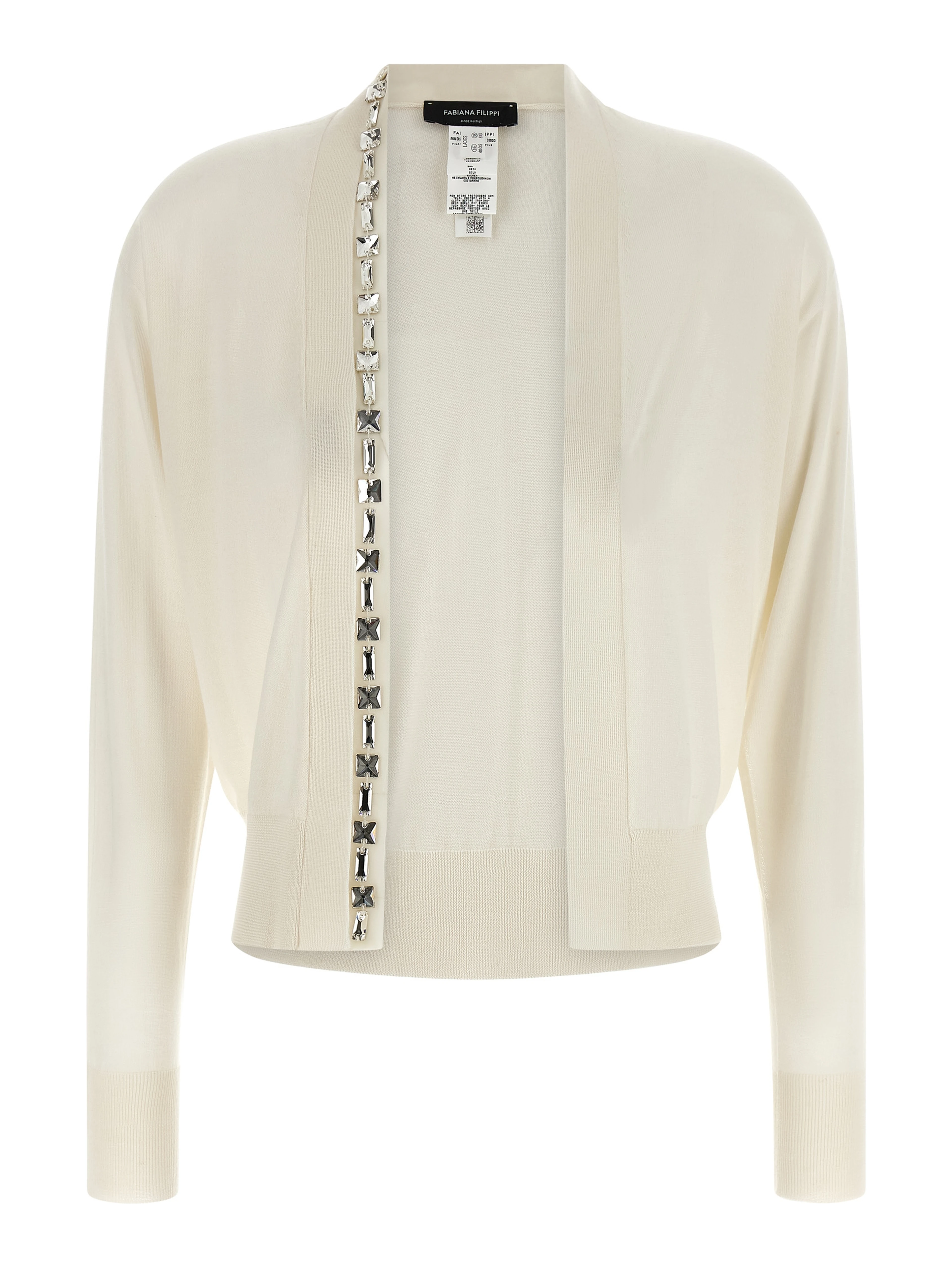 White Cashmere Cardigan