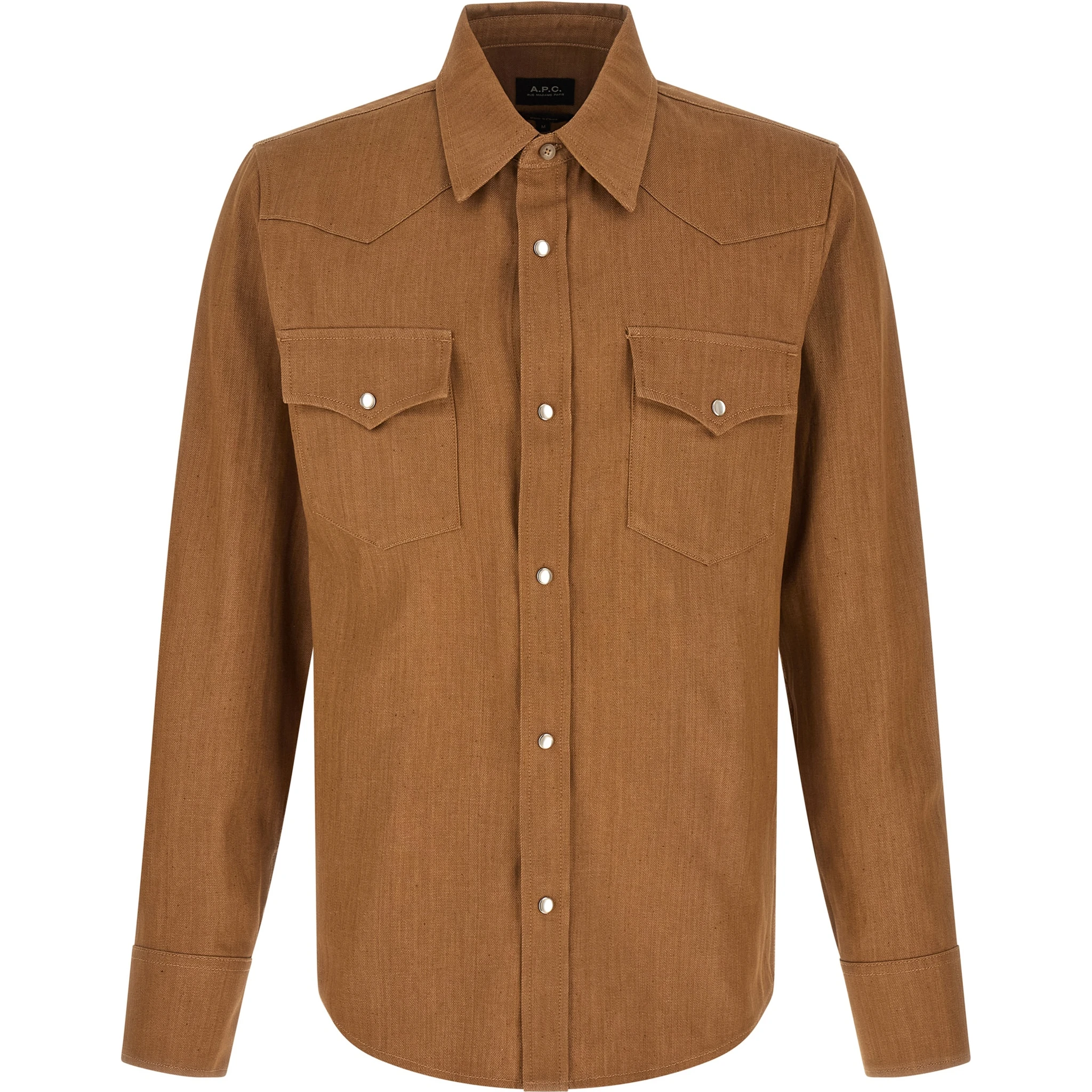 Brown Cotton Blouse