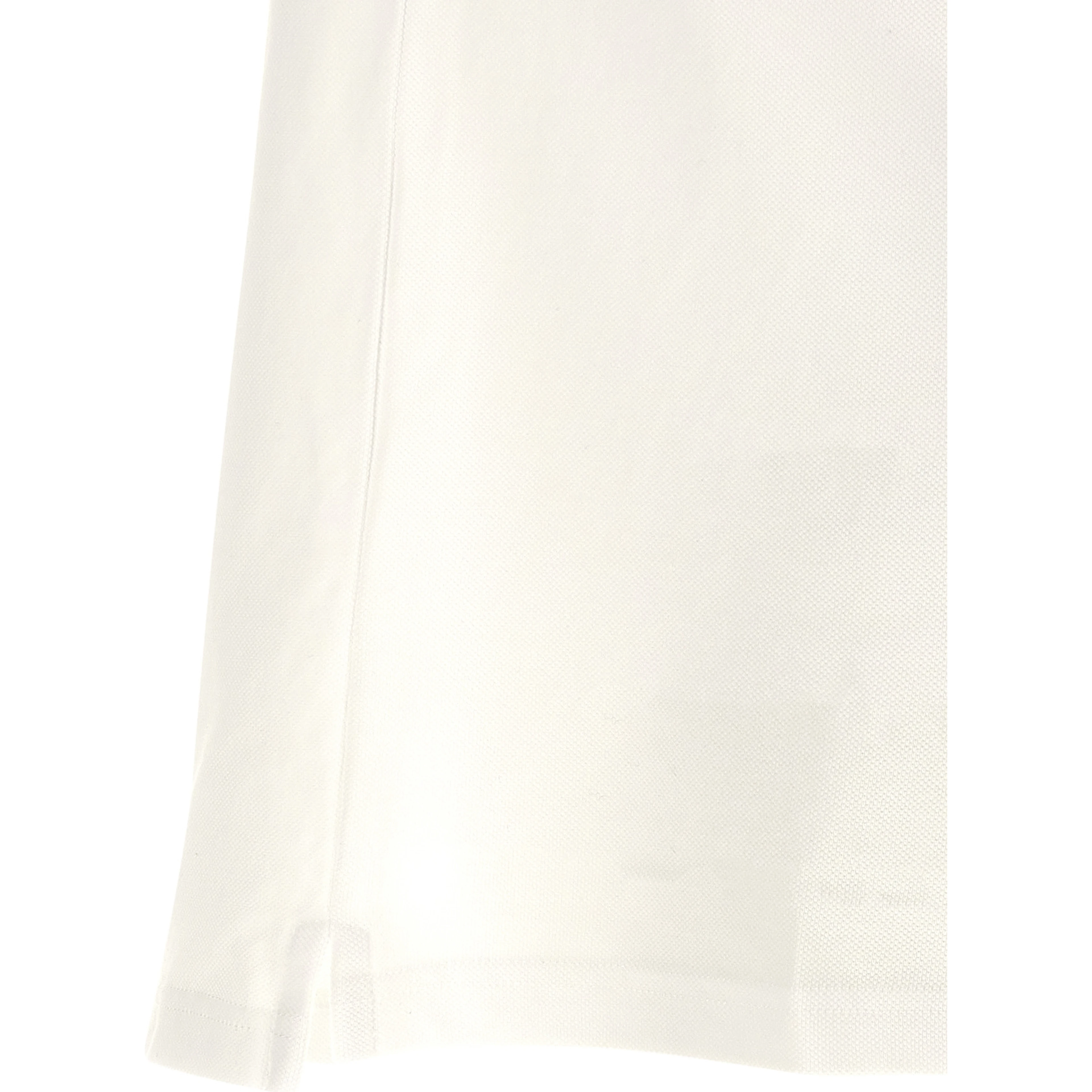 White Cotton Polo Shirt