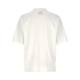 White Cotton Polo Shirt