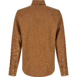 Brown Cotton Blouse