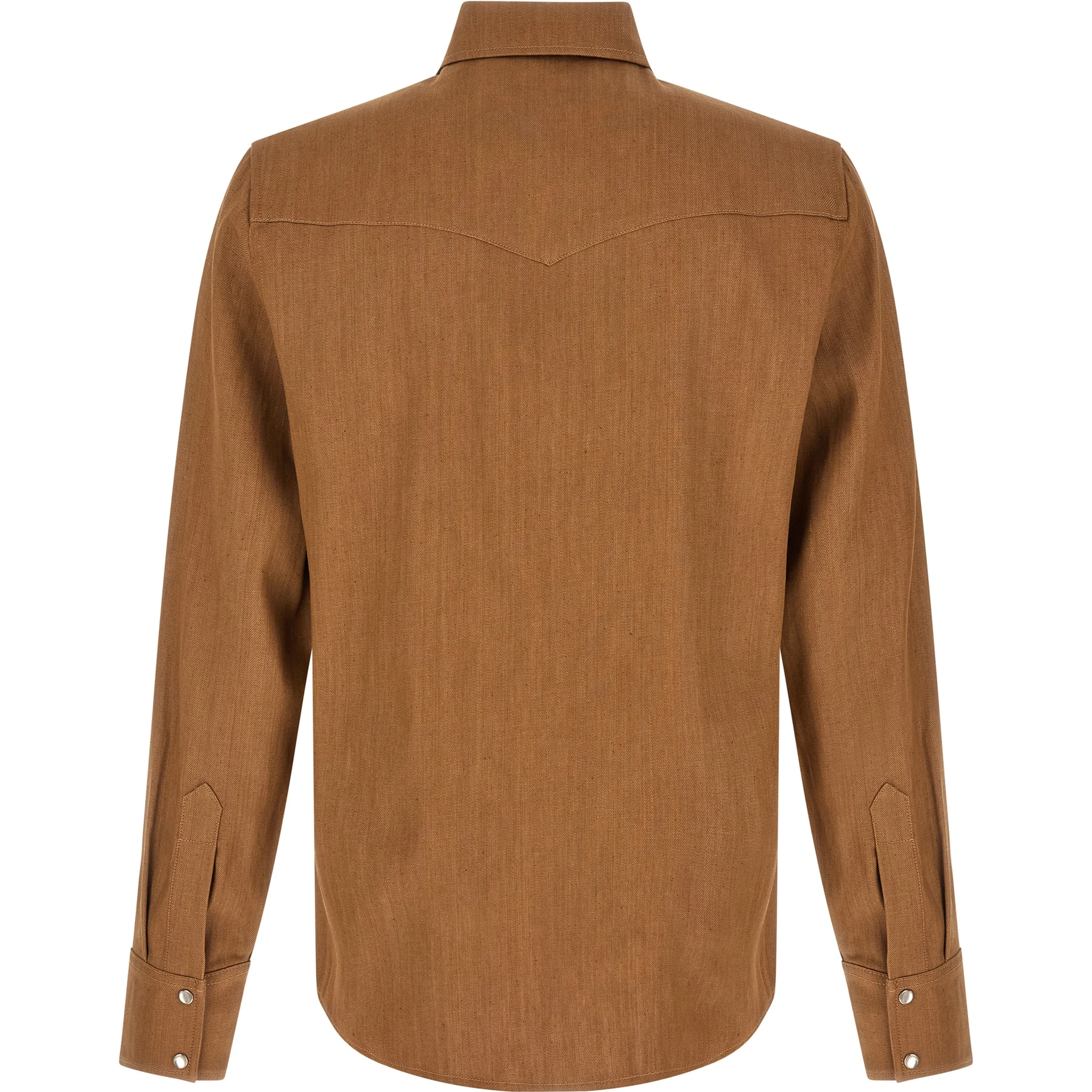 Brown Cotton Blouse