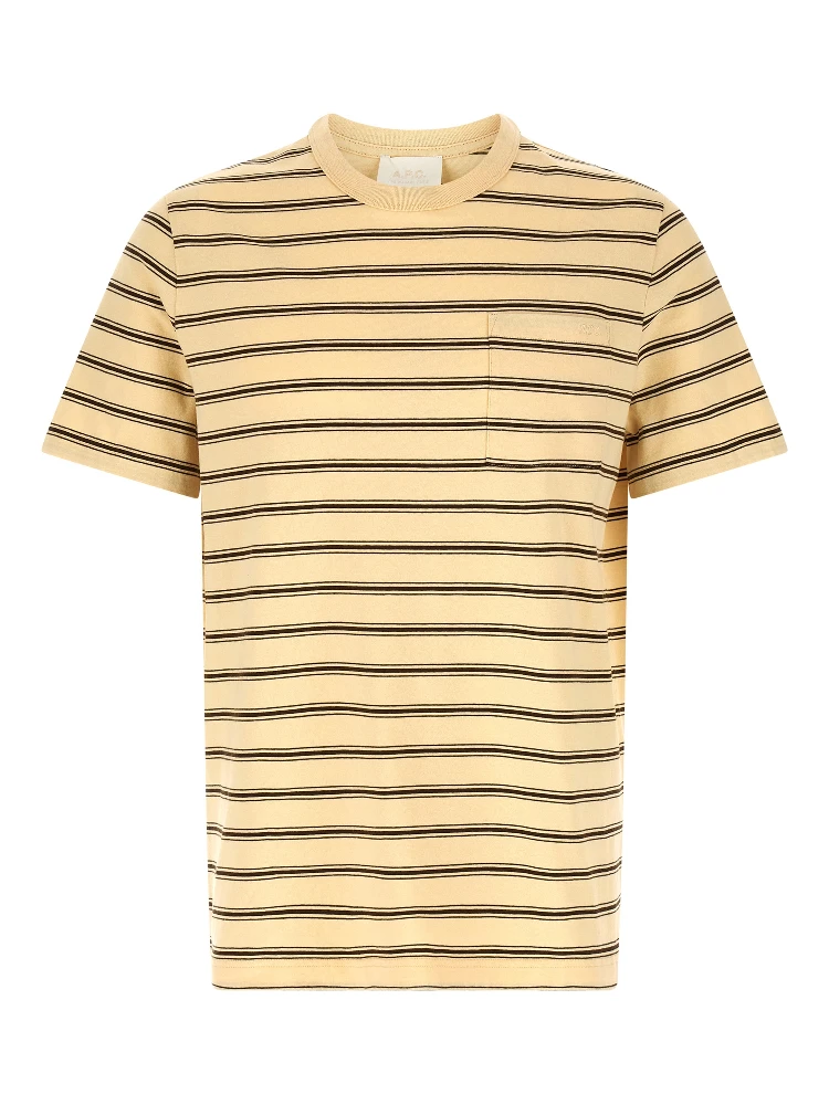 Beige Cotton T-Shirt