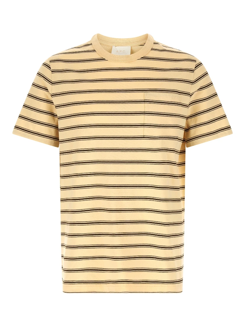 Beige Cotton T-Shirt