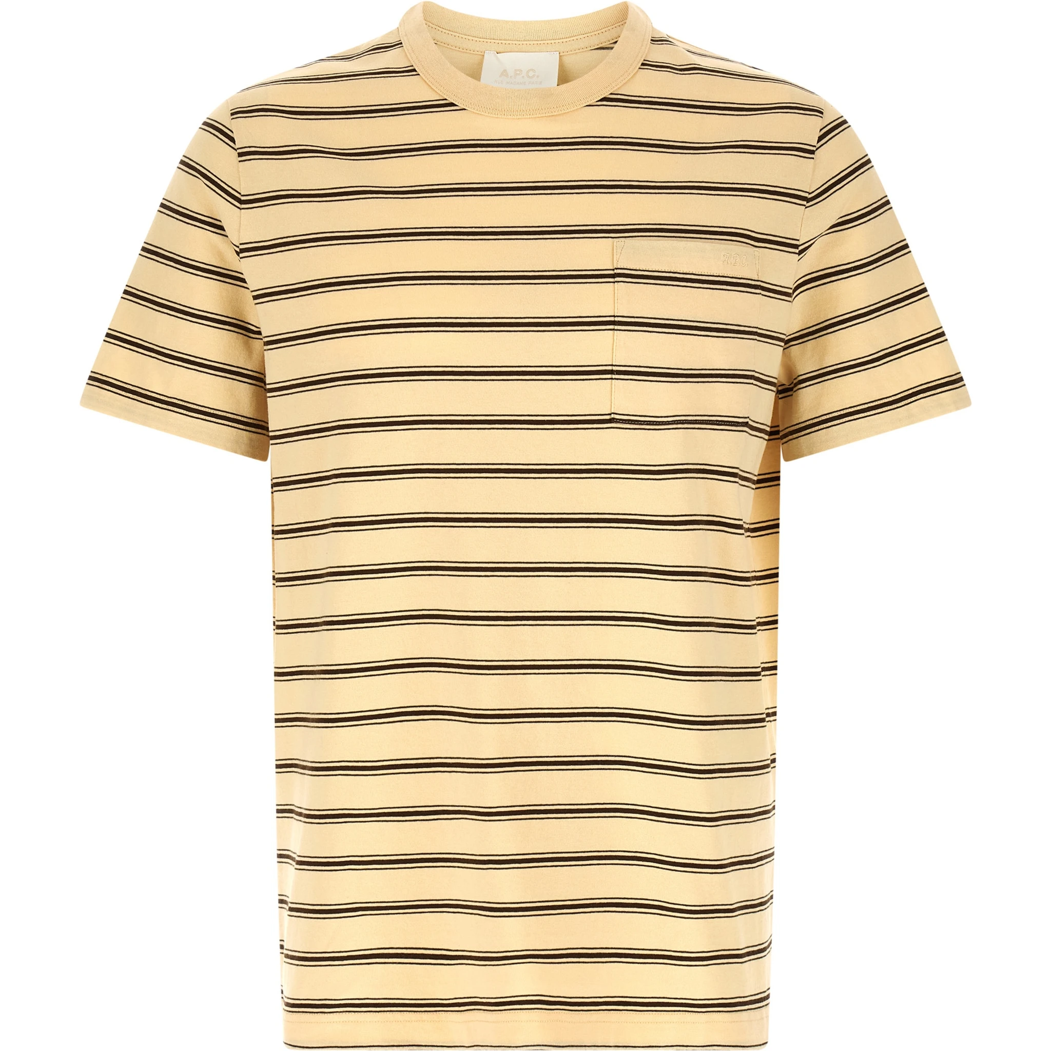 Beige Cotton T-Shirt