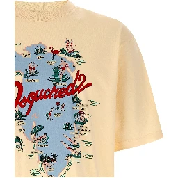 Beige Cotton T-Shirt