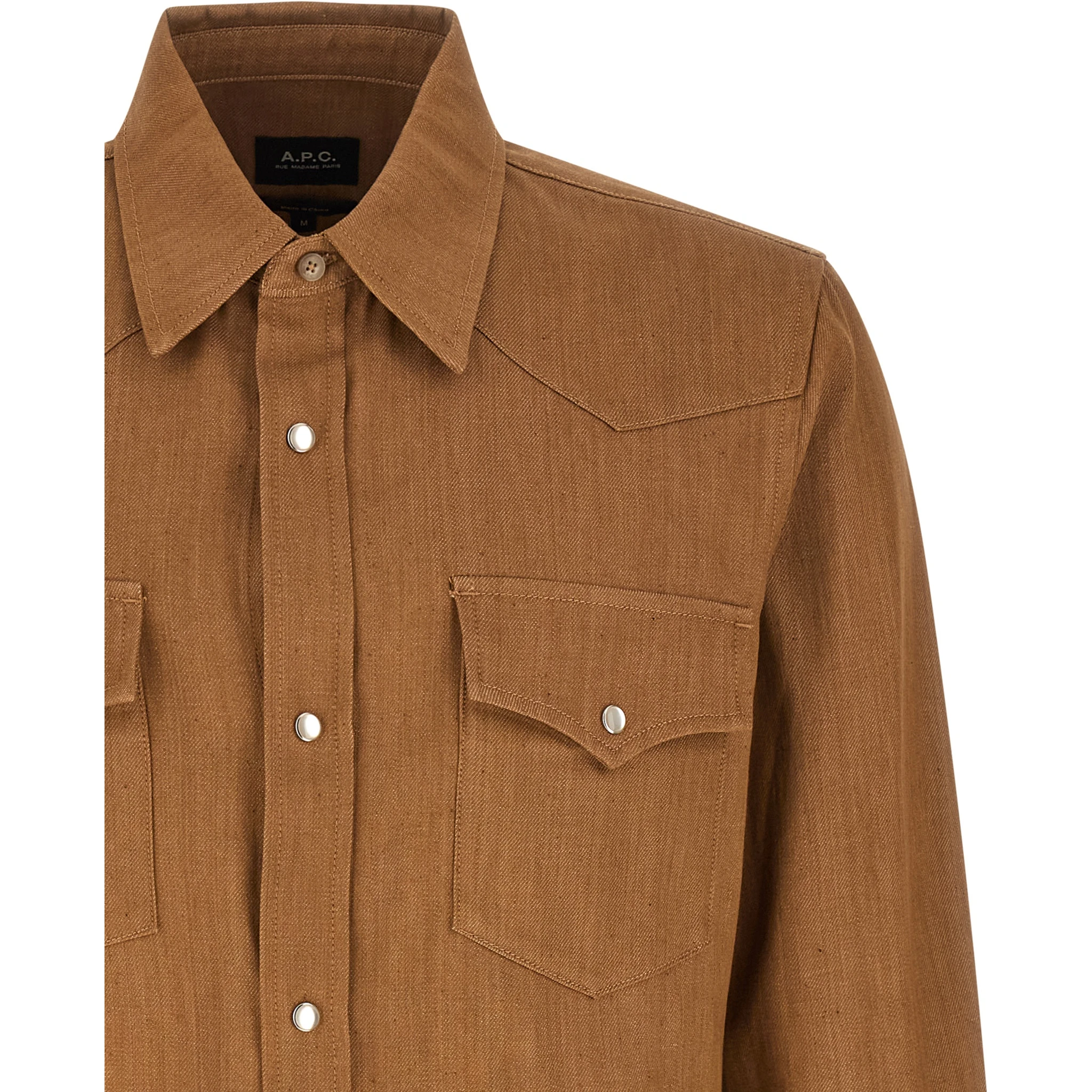 Brown Cotton Blouse