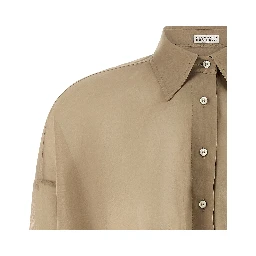 Beige Cotton Blouse