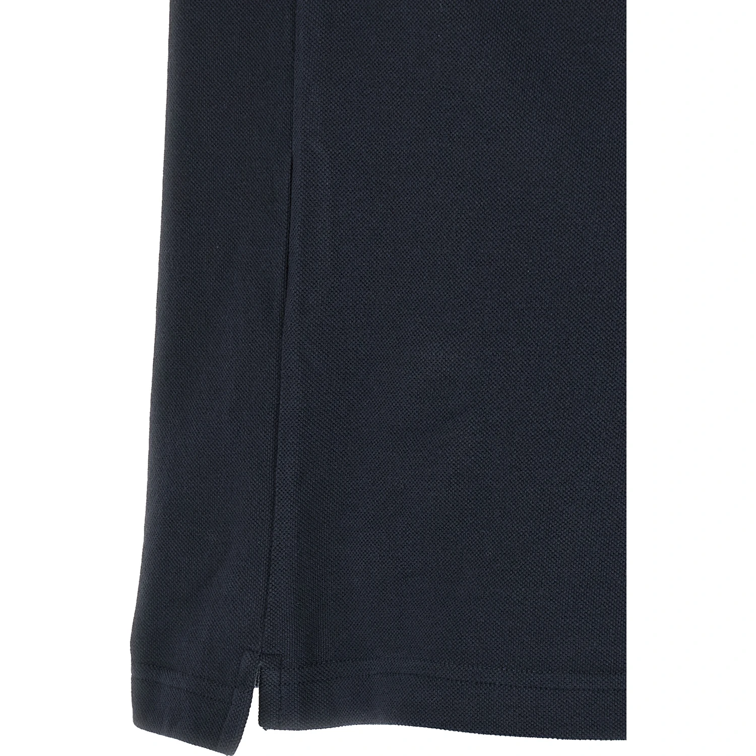 Blue Cotton Polo Shirt