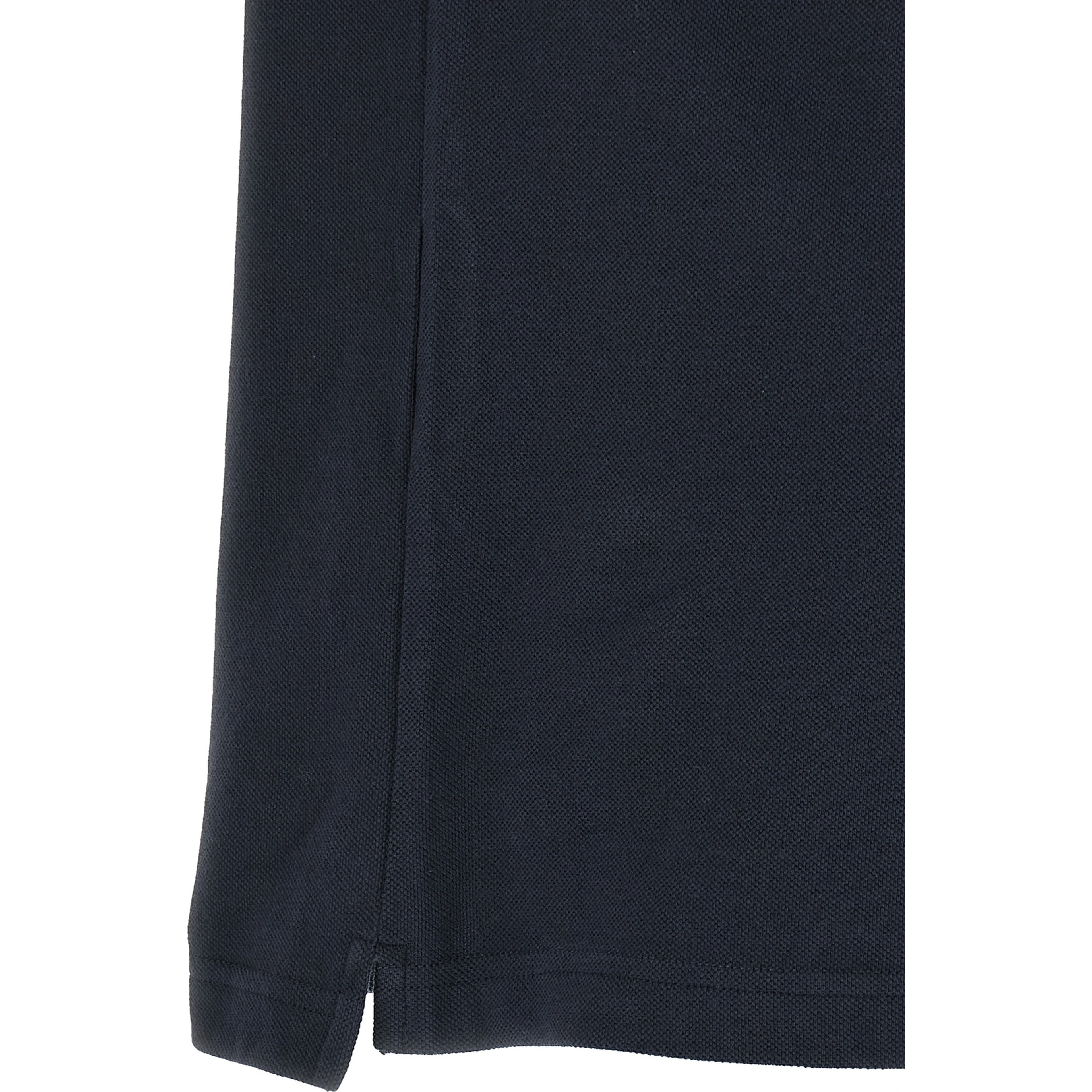 Blue Cotton Polo Shirt