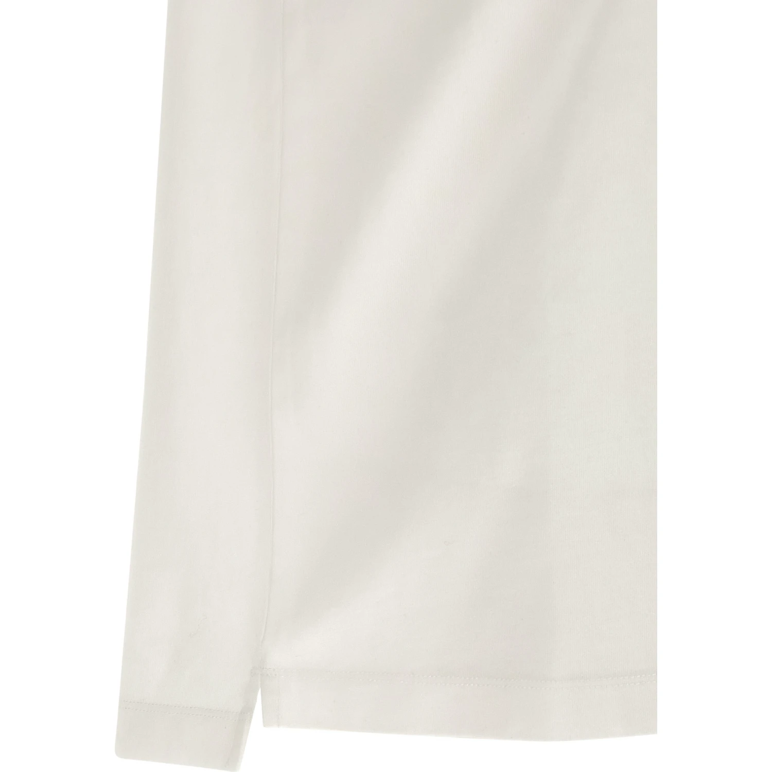 White Cotton Polo Shirt