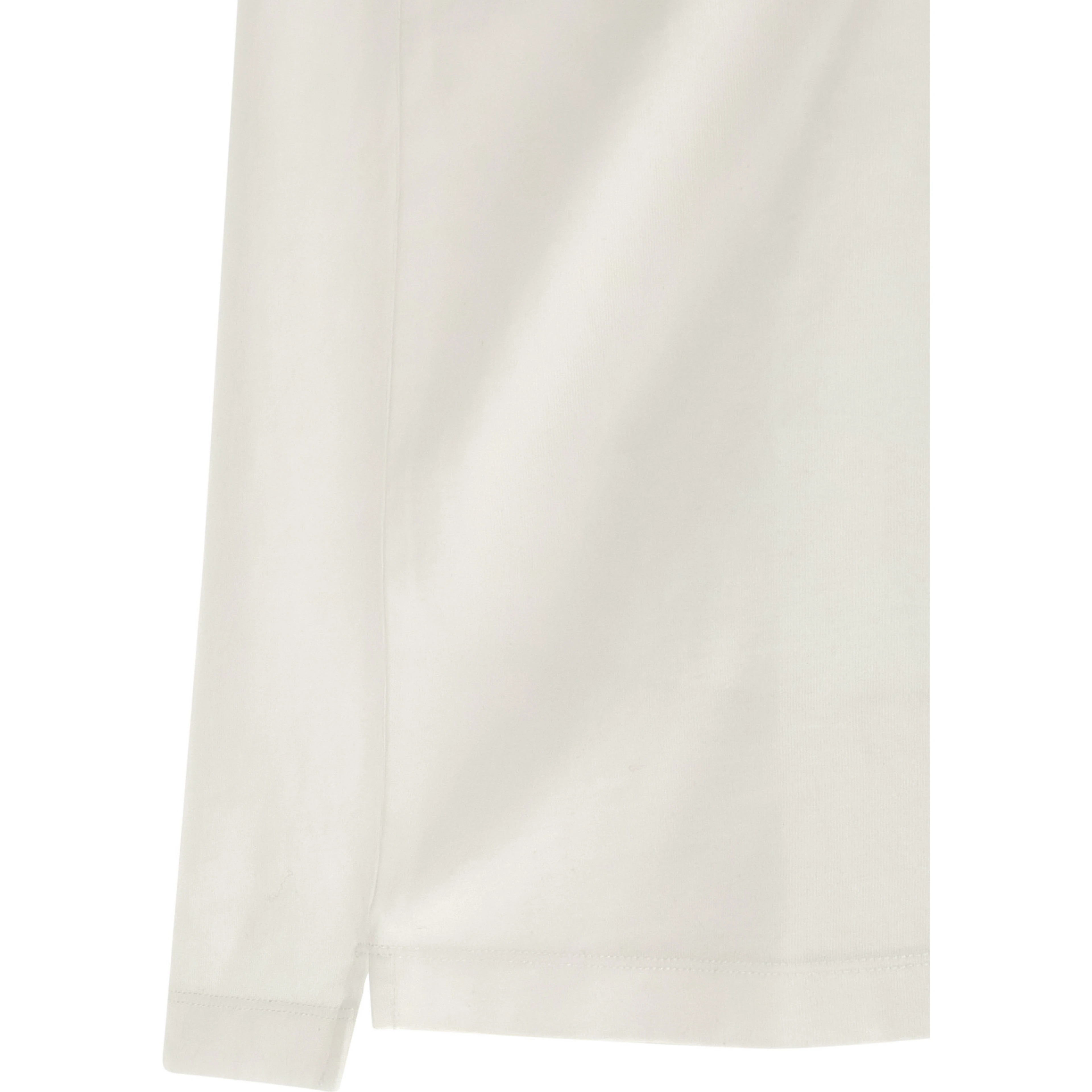 White Cotton Polo Shirt