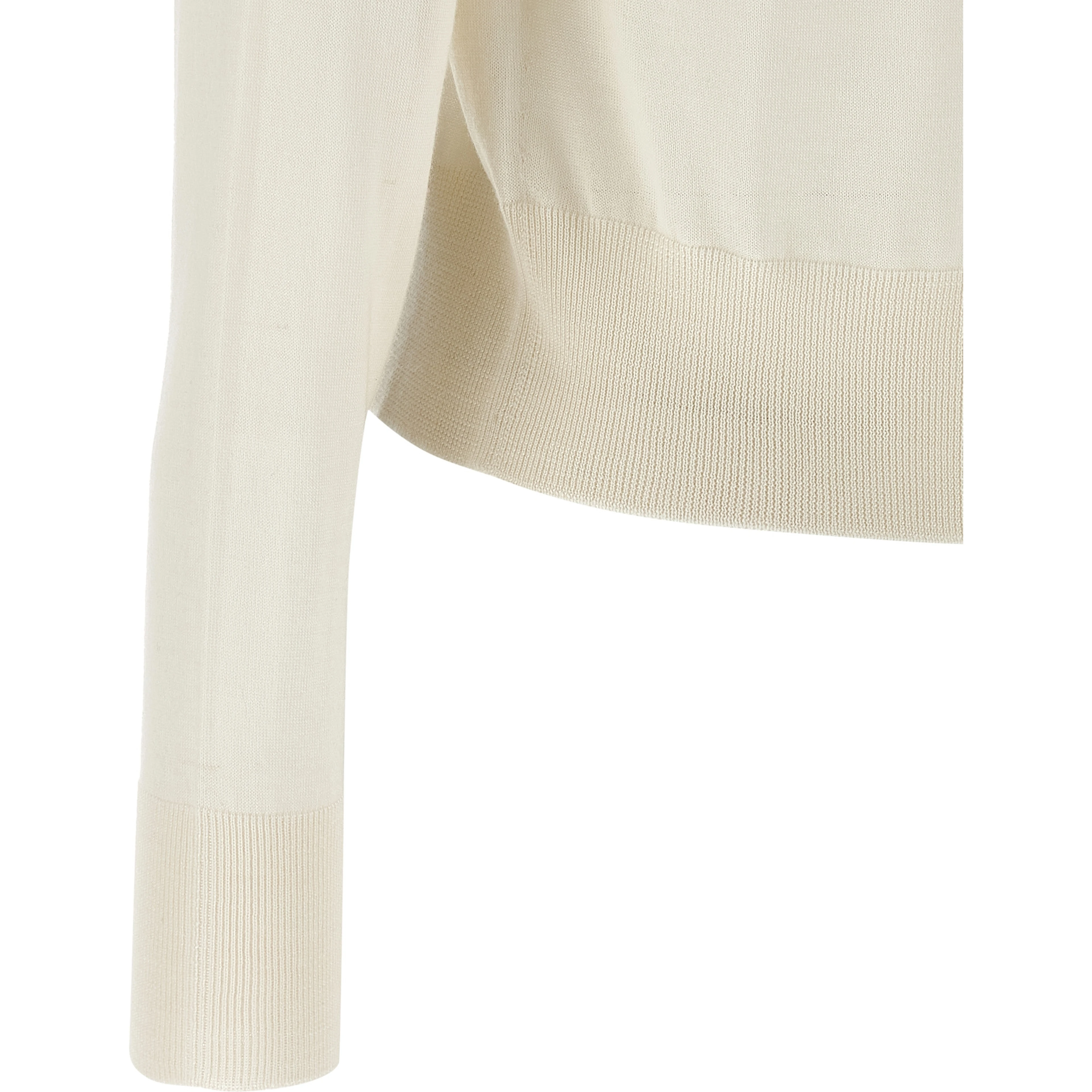 White Cashmere Cardigan